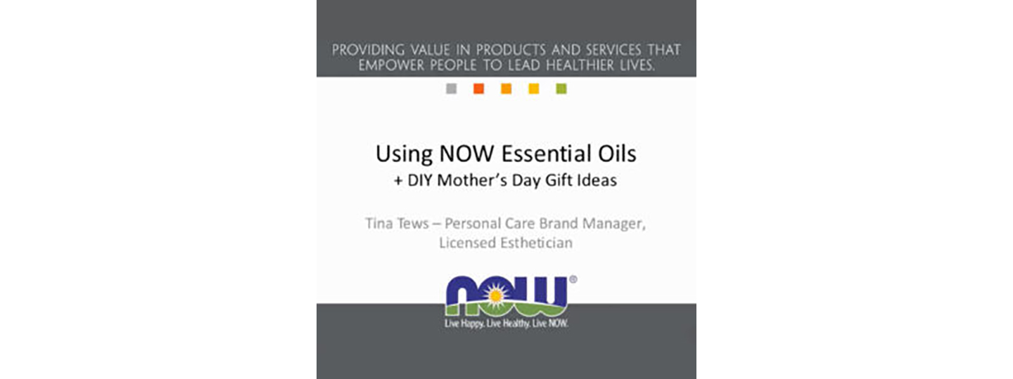 Using NOW Essential Oils + DIY Gift Ideas