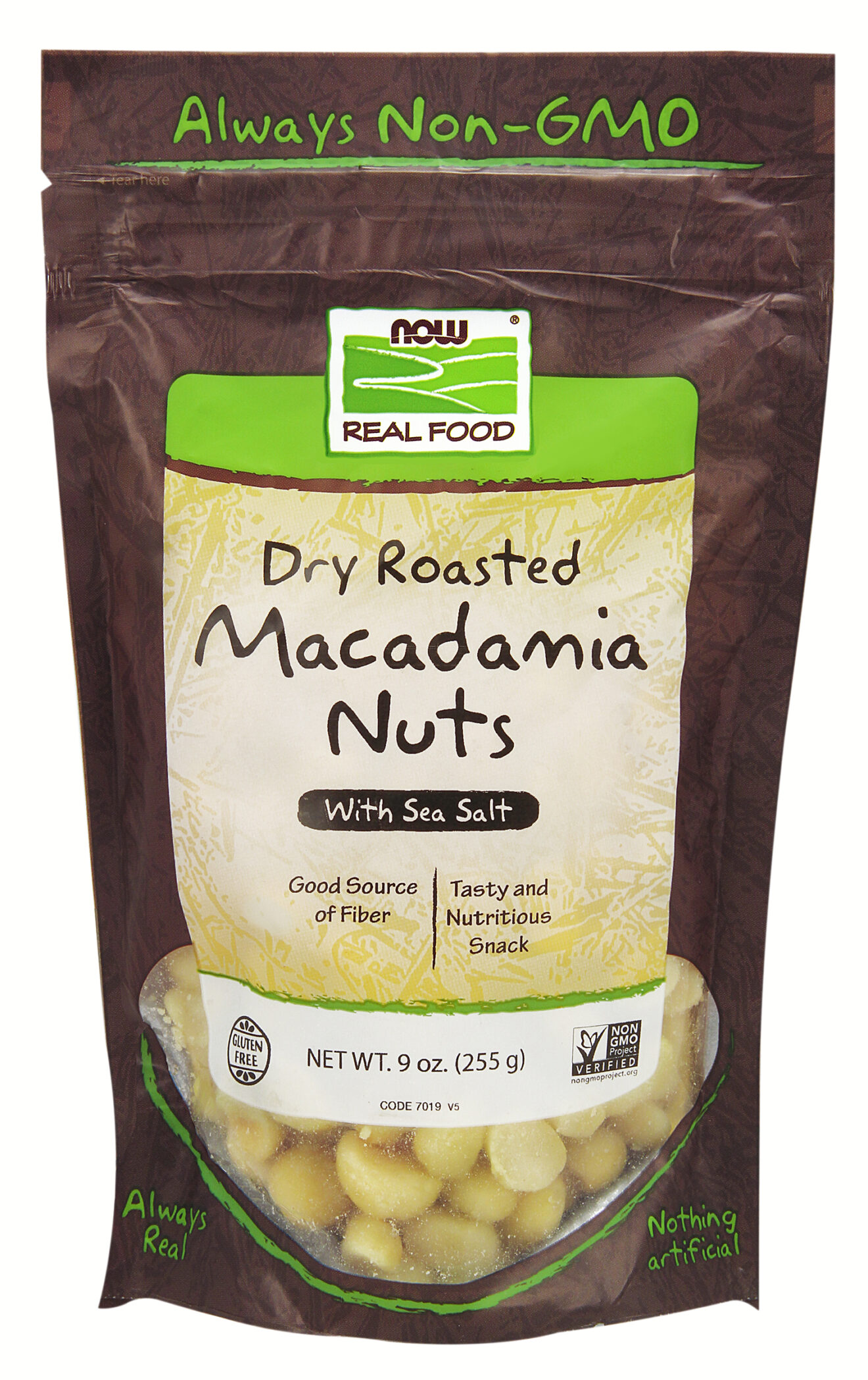 Macadamia Nuts, Dry Roasted & Salted Now Foods Canada