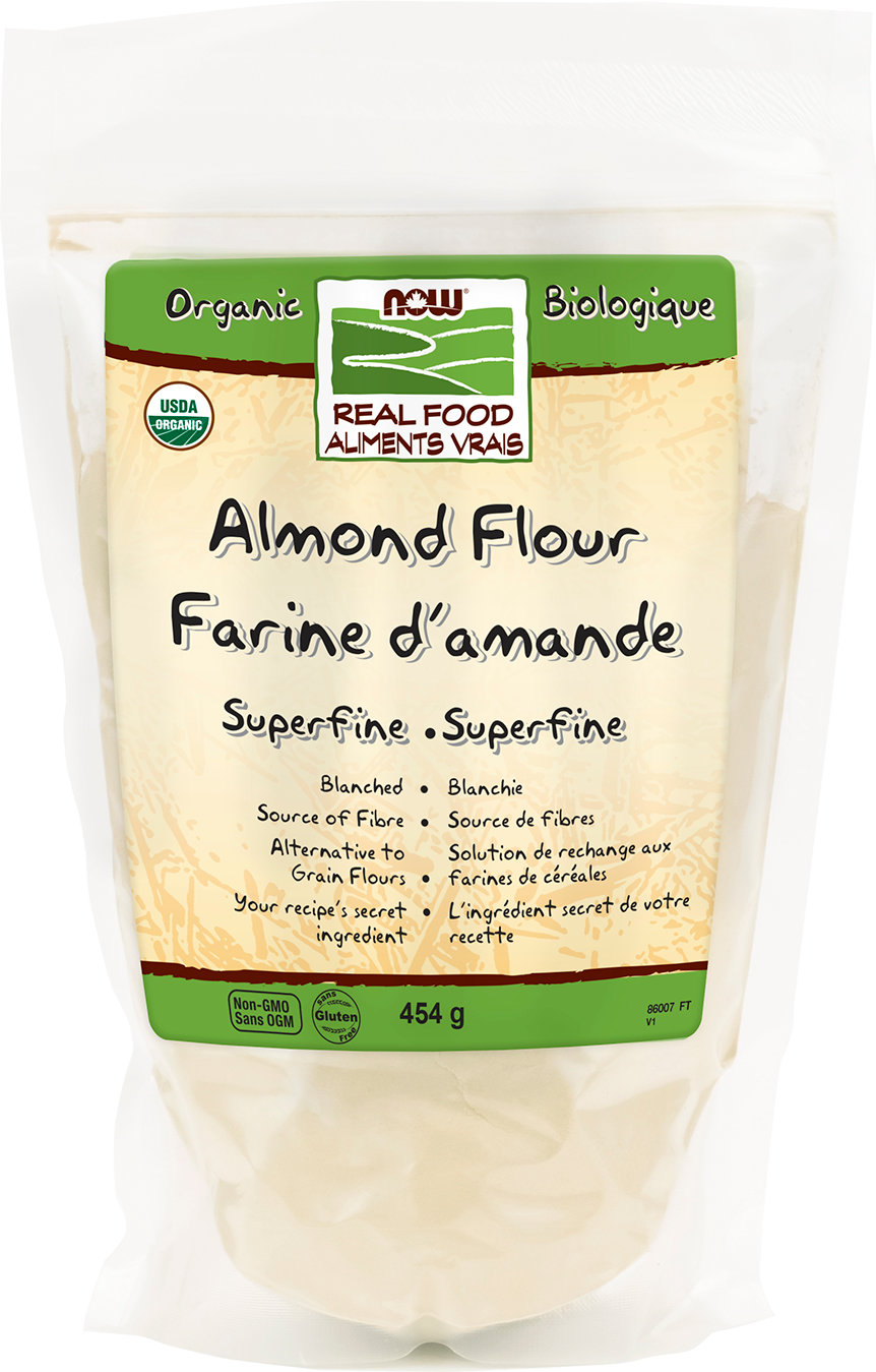 Farine d'amande biologique - Now Foods Canada