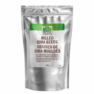 Graines de chia moulues