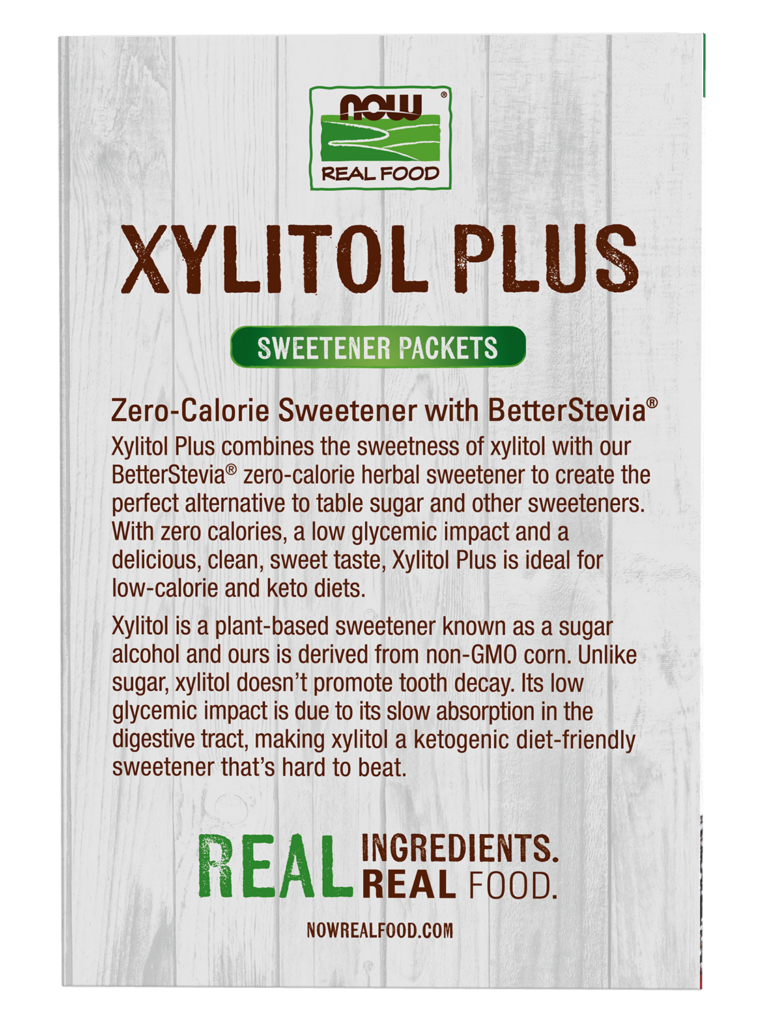 Xylitol Plus Packets Now Foods Canada
