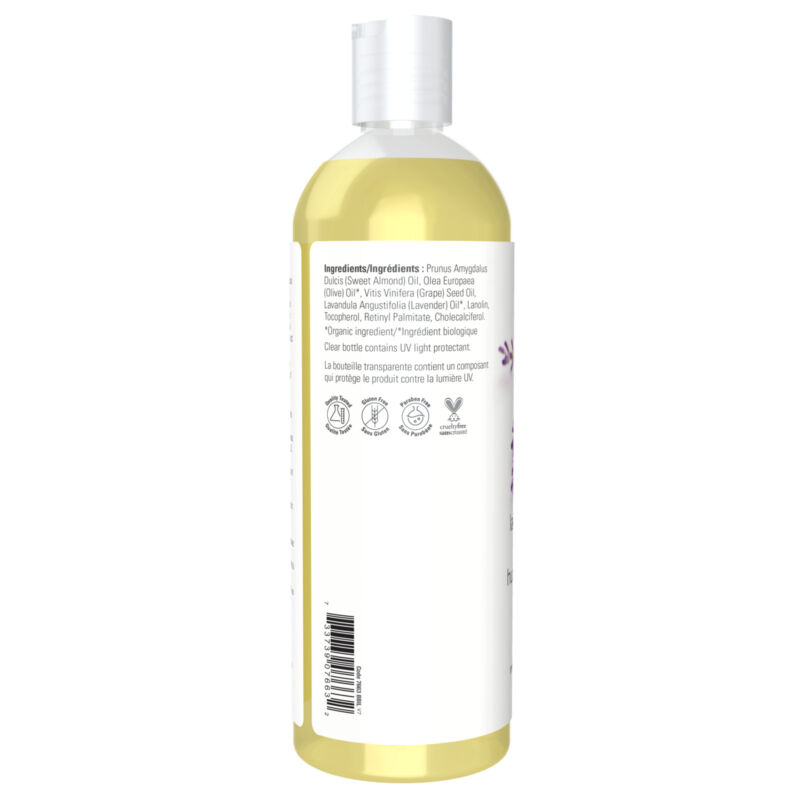 LavenderAlmond Massage Oil Now Foods Canada