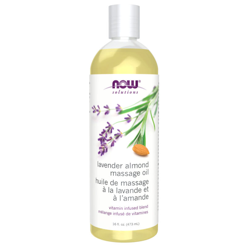LavenderAlmond Massage Oil Now Foods Canada