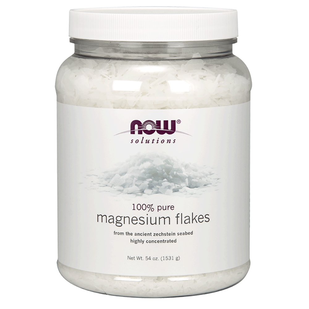 Magnesium Flakes Now Foods Canada