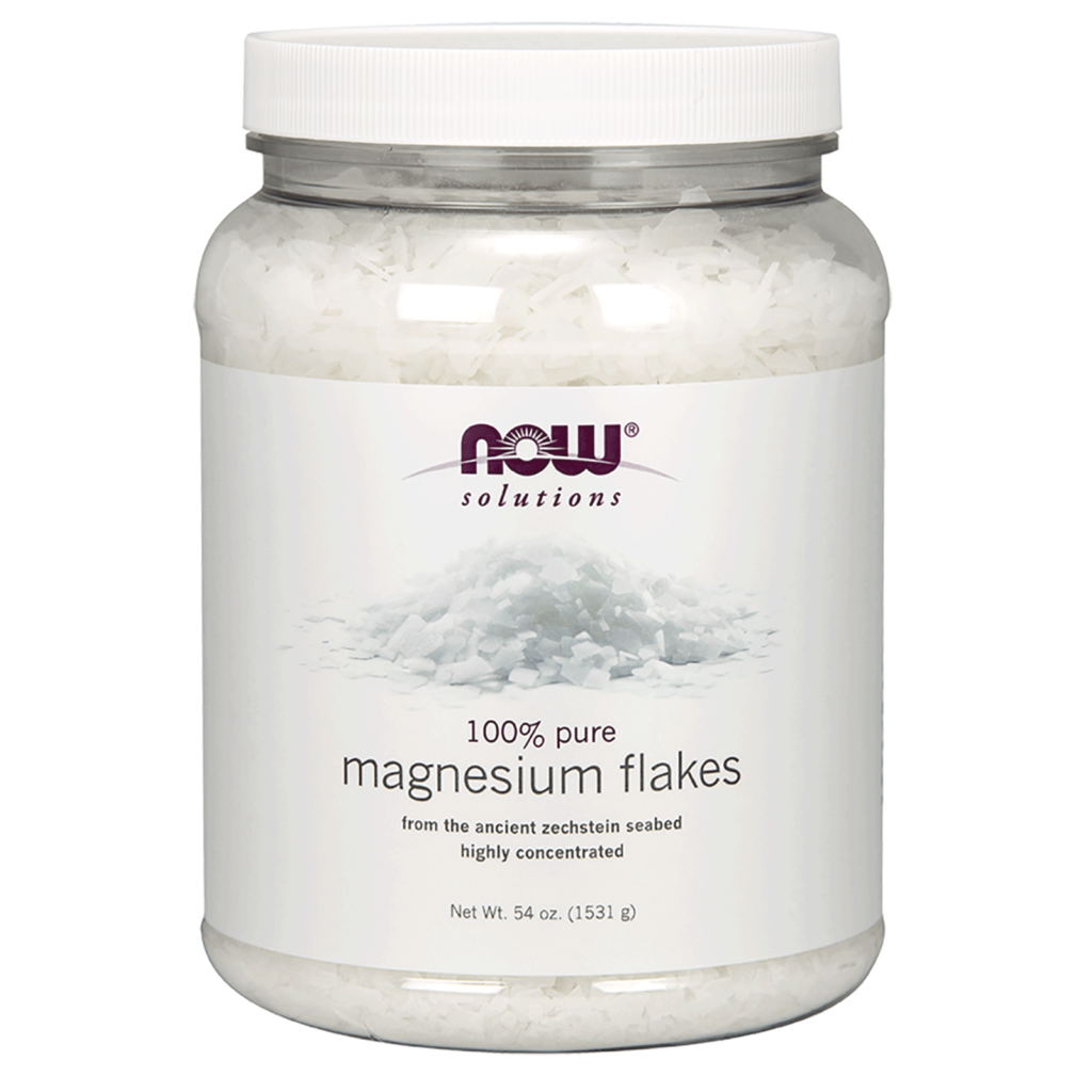 Magnesium Flakes Now Foods Canada
