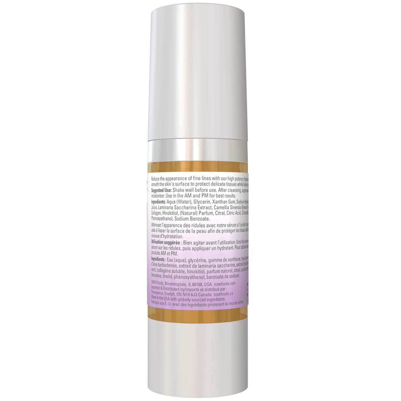 Hyaluronic Acid Firming Serum - Now Foods Canada