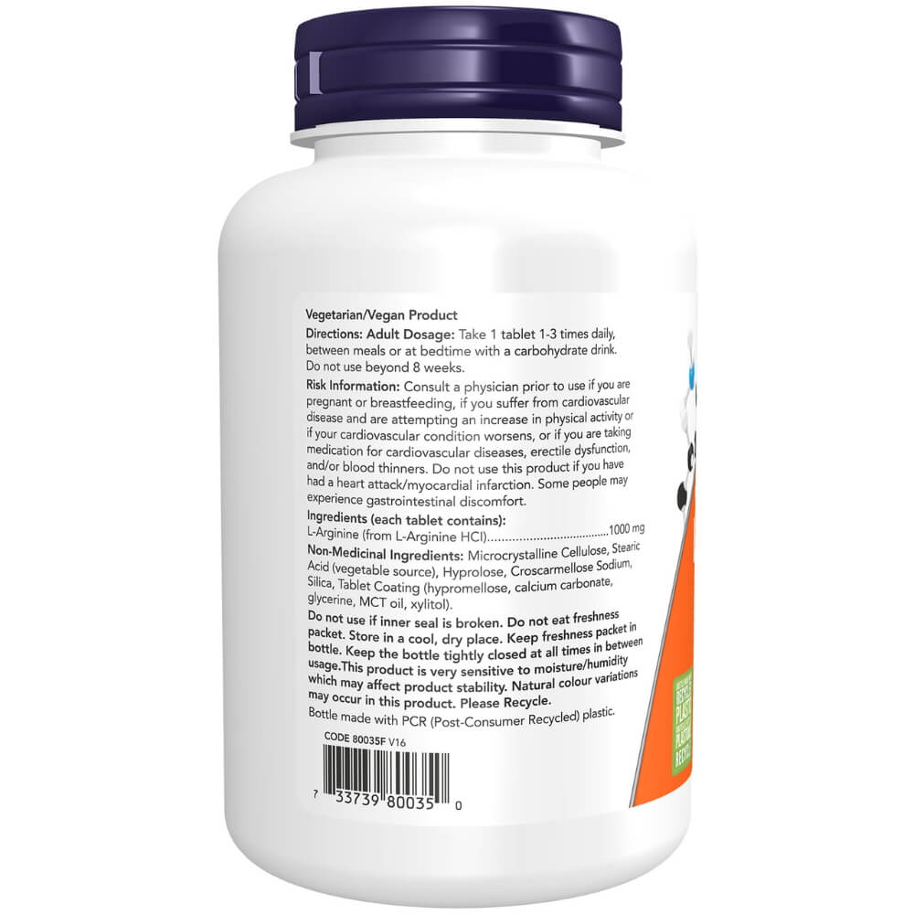 L-Arginine 1,000 mg Tablets - Image 2