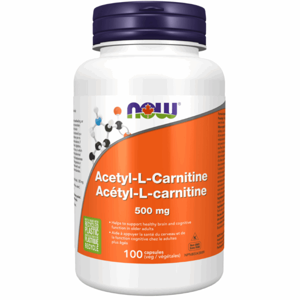 Acetyl L-Carnitine 500 mg Veg Capsules
