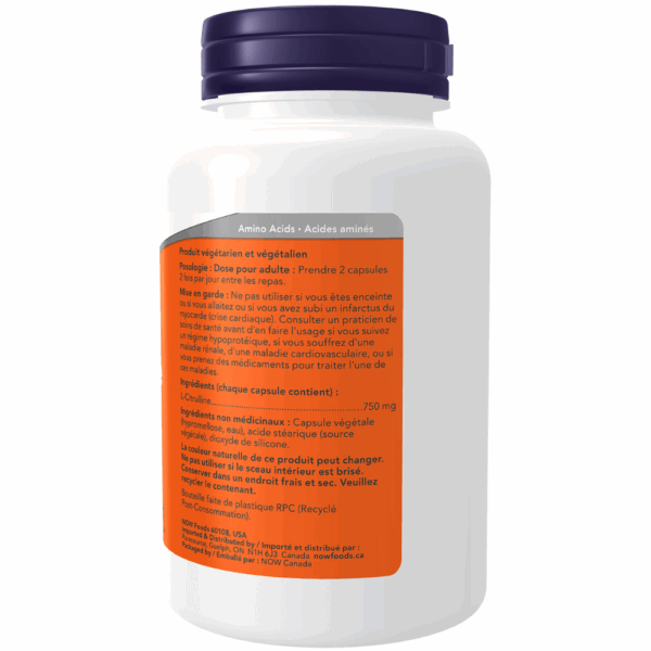 L-Citrulline 750 mg Veg Capsules - Image 4