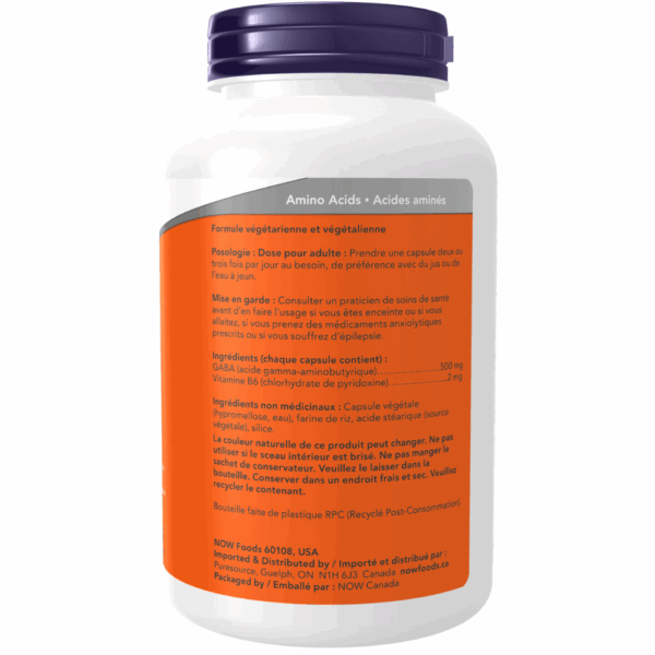 GABA 500 mg Veg Capsules - Image 5