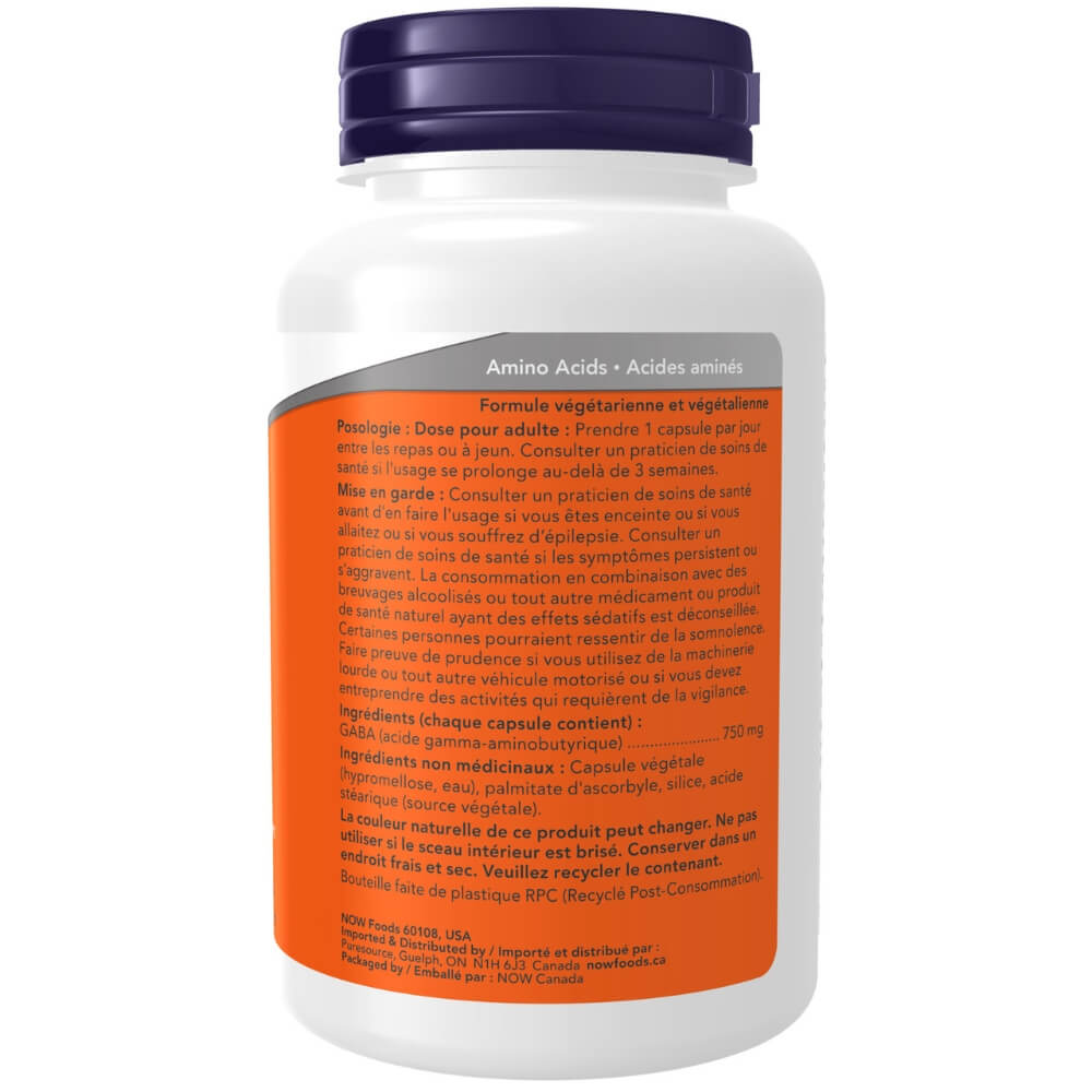 GABA 750 mg Veg Capsules - Image 3