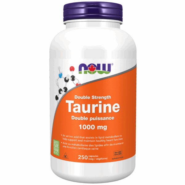 Taurine 1,000 mg Veg Capsules - Image 4