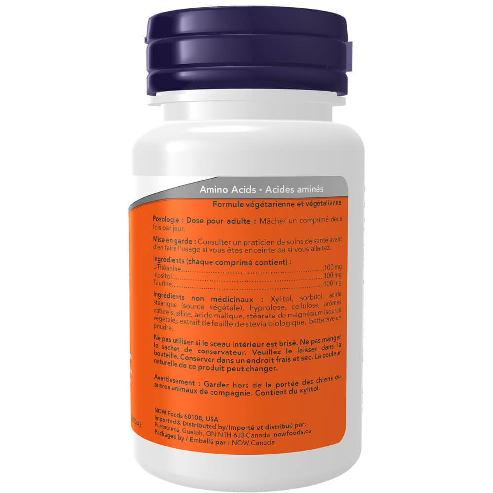 L-Theanine 100mg Plus Chewable Tablets - Image 3