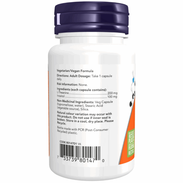 Capsules végétales contenant 200 mg de L-théanine – Image 2