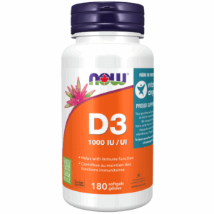 Vitamin D-3 1,000 IU Softgels