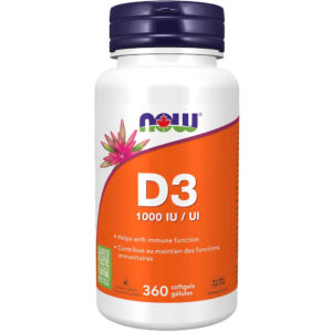 Vitamin D-3 1,000 IU Softgels