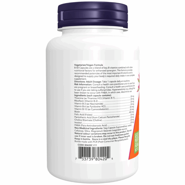 B-50 Complex Veg Capsules - Image 3