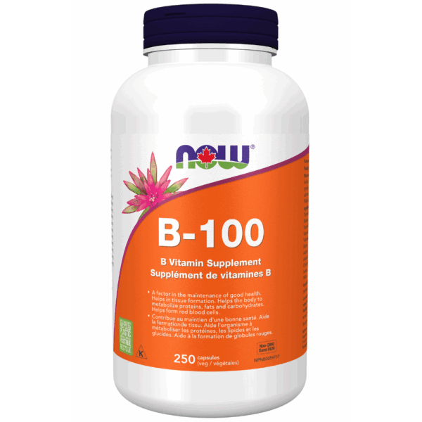 B-100, B Vitamin Supplement Veg Capsules - Image 4
