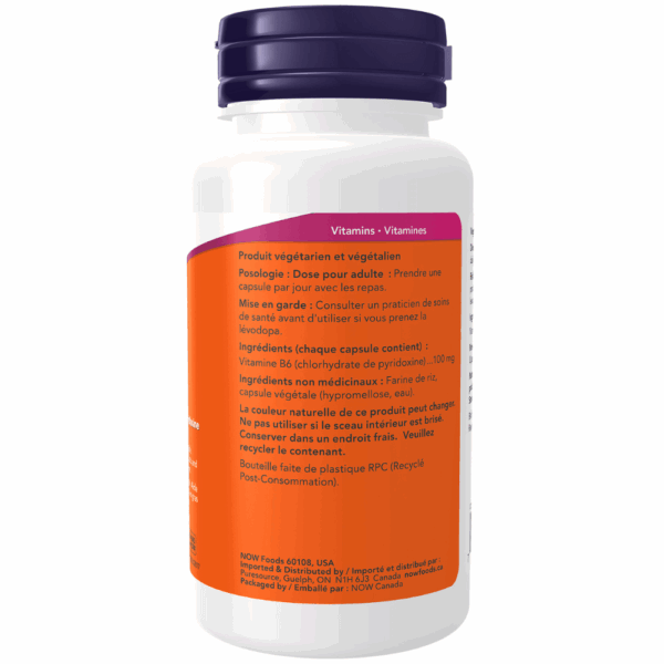 B-6 100 mg Veg Capsules - Image 2