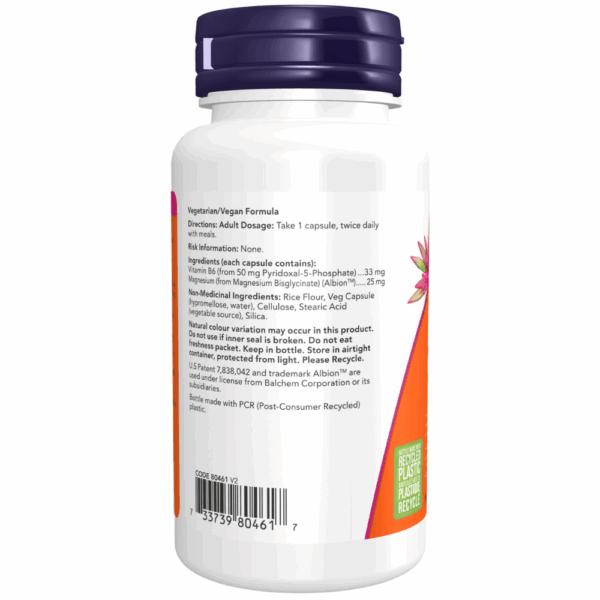 P-5-P Coenzyme-B6 50 mg Veg Capsule - Image 2