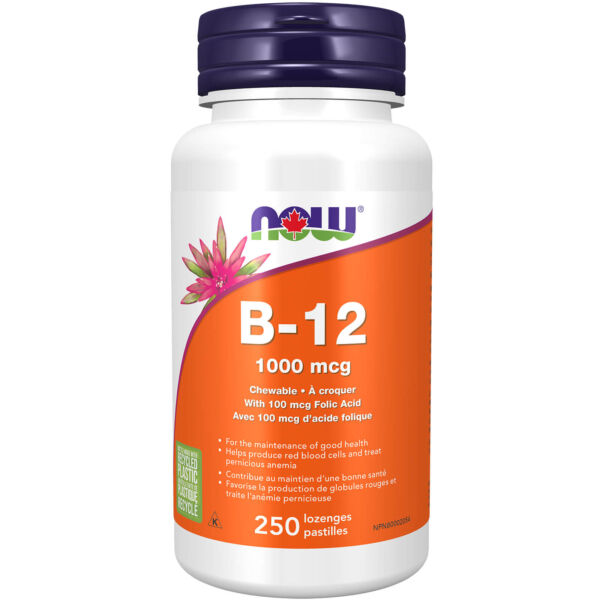 B-12 1,000 mcg Chewable Lozenges - Image 4