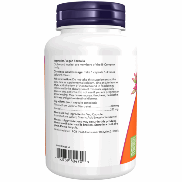 Choline and Inositol Veg Capsules - Image 3