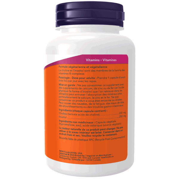 Choline and Inositol Veg Capsules - Image 2