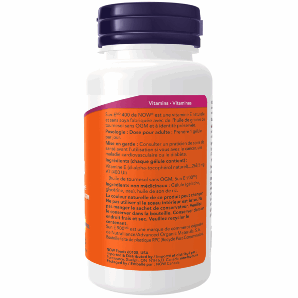 Sun-E™ 400 IU Vitamin E Softgels - Image 2