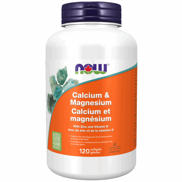 Calcium & Magnesium with Zinc & Vitamin D Softgels