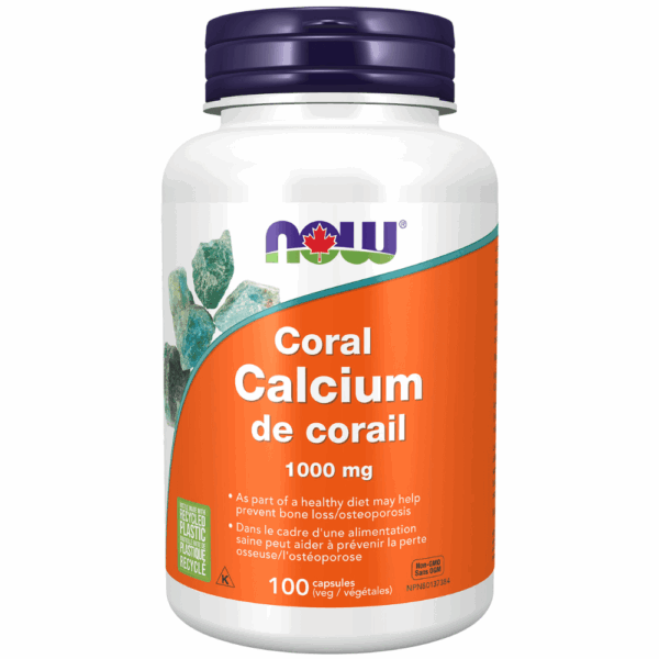 Coral Calcium 1,000 mg Veg Capsules