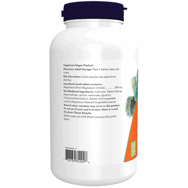 Magnesium Citrate 200 mg Tablets - Image 6