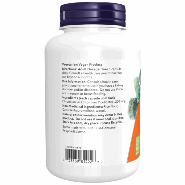 Chromium Picolinate 200 mcg Capsules - Image 6