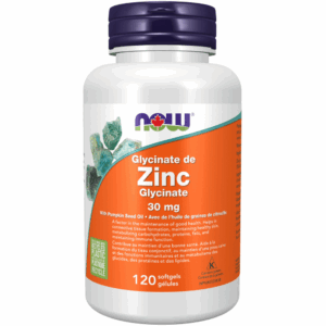 Zinc Glycinate 30mg Softgels