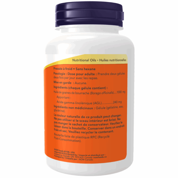 Borage Oil 1,000 mg Softgels - Image 2