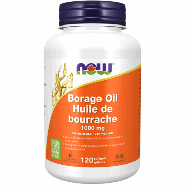 Borage Oil 1,000 mg Softgels - Image 4