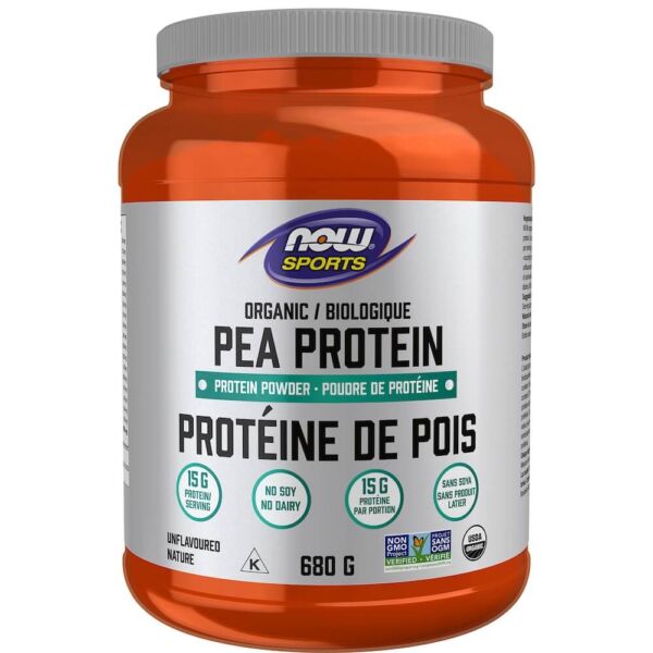 Pea Protein Unflavoured, Organic