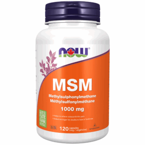 Capsules contenant 1 000 mg de MSM