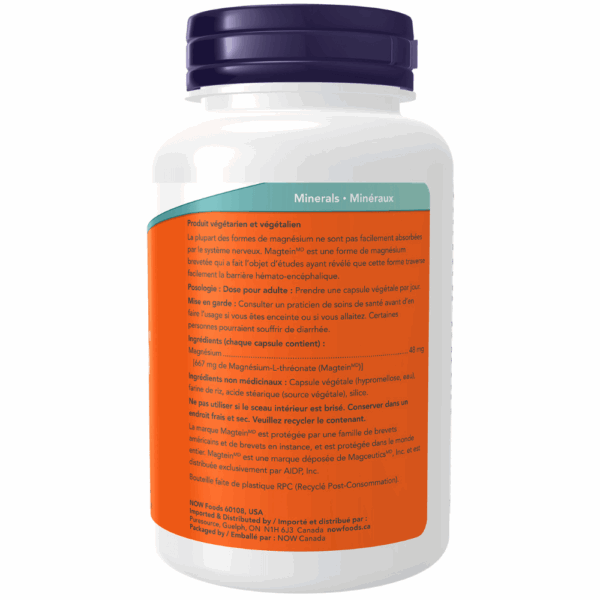 Magtein™ Magnesium L-Threonate Veg Capsules - Image 2