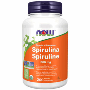 Comprimés de 500 mg de spiruline biologique