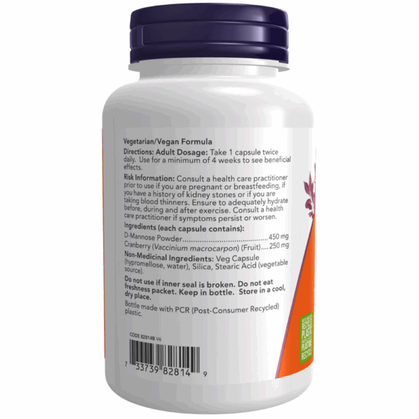Mannose Cranberry Veg Capsules - Image 3