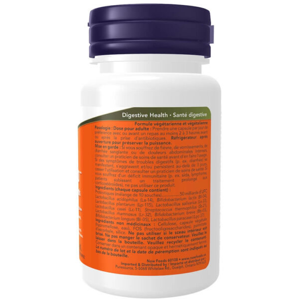 Capsules végétales Probiotic-10MC de 50 milliards d’UFC – Image 3
