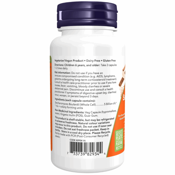 Saccharomyces Boulardii 5 Billion Veg Capsules Veg Capsules - Image 3