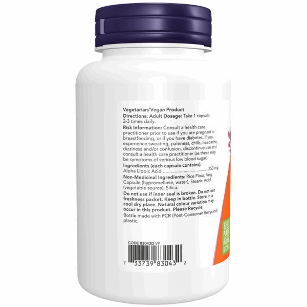 Capsules végétales contenant 250 mg d’acide alpha-lipoïque – Image 6