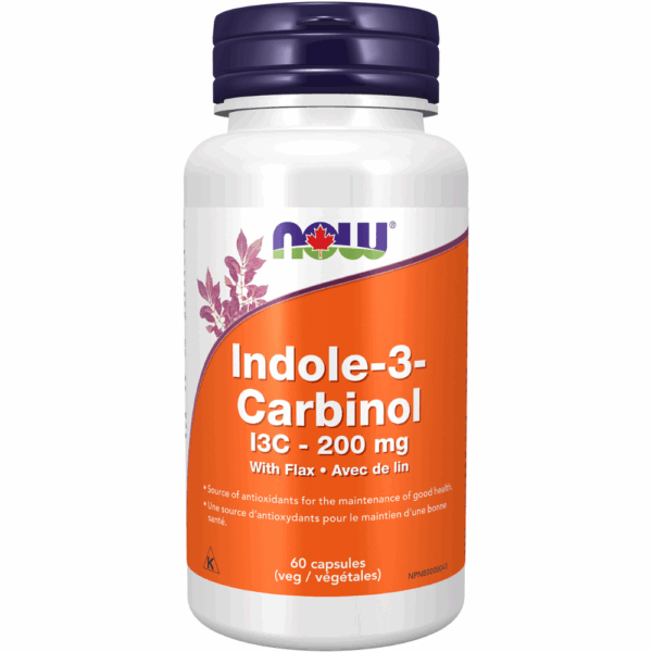 Indole-3-Carbinol (I3C) 200 mg Veg Capsules