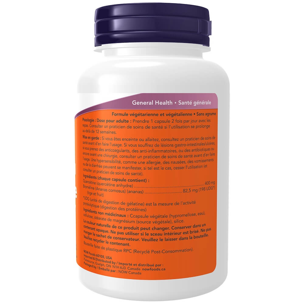 Quercetin with Bromelain Veg Capsules - Image 3