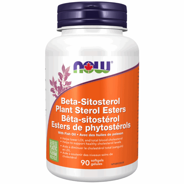 Beta-Sitosterol Plant Sterol Esters with Fish Oil Softgels
