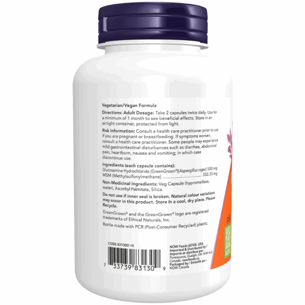 Vegetarian Glucosamine & MSM Veg Capsules - Image 3