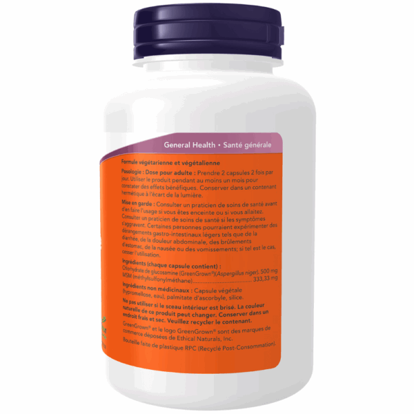 Vegetarian Glucosamine & MSM Veg Capsules - Image 2