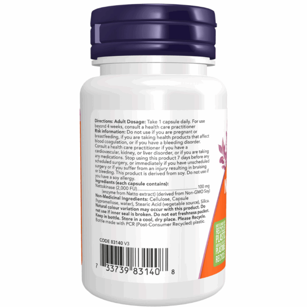 Nattokinase 100 mg Veg Capsule - Image 3