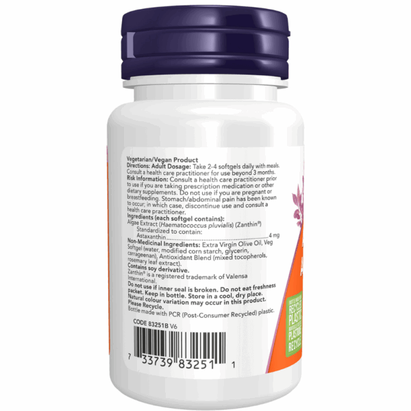 Gélules végétales contenant 4 mg d’astaxanthine – Image 3